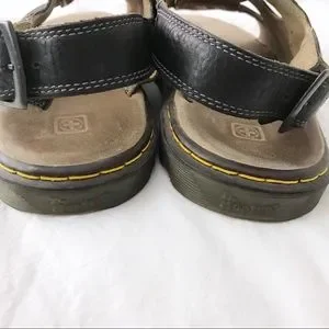 Doc Martens Leather Sandals Open Toe Woven Rugged Black 13 Amazon.com | Dr. Martens Unisex Kole Sandal, Black Athena  main image 3